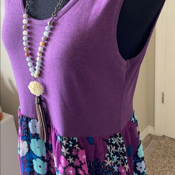 Matilda Jane Sugar Plum Park Day dress M - Picture 2 of 5